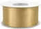 Satinband 38mm x 25m Rolle - FARBAUSWAHL in 3/6/12/18/25/38/50/75/100mm - farbecht & waschbar - Schleifenband für Hochzeit - Geschenkband zum Verpacken Dekorieren Basteln - Hellgold