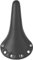 Fahrradsattel RIVET, aus Kunstleder, mit Edelstahlnieten, schwarz