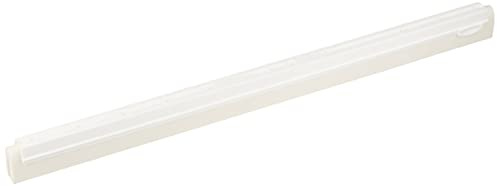 Vikan 77745 Foam Rubber Double Squeegee Blade, 24, White