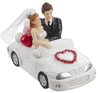 Hochzeitsauto 10 x 5,5 cm