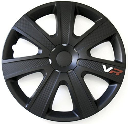 ZentimeX Radzierblenden Radkappen Radabdeckung 16 Zoll #42 SCHWARZ ABS