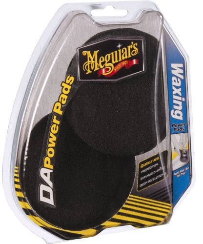 Meguiar's Meguiars G3509INT DA Power Pads Waxing Polierpad, weich (2-er Pack)