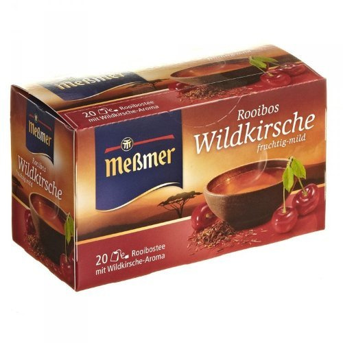 Meßmer Rooibos Wildkirsche 20 Teebeutel - 12 Packungen