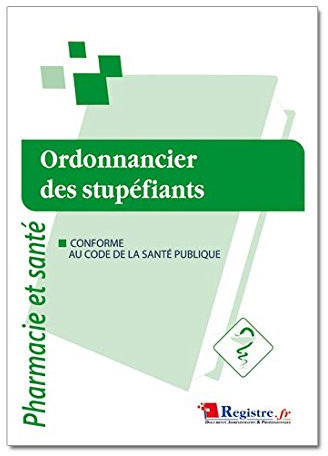 Registre - Ordonnancier des stupéfiants - P026