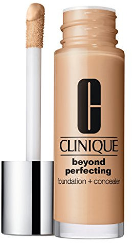 Clinique Beyond Perfecting Liquid Lightweight Full-Coverage Foundation + Concealer For Dry Combination To Oily Skin Types