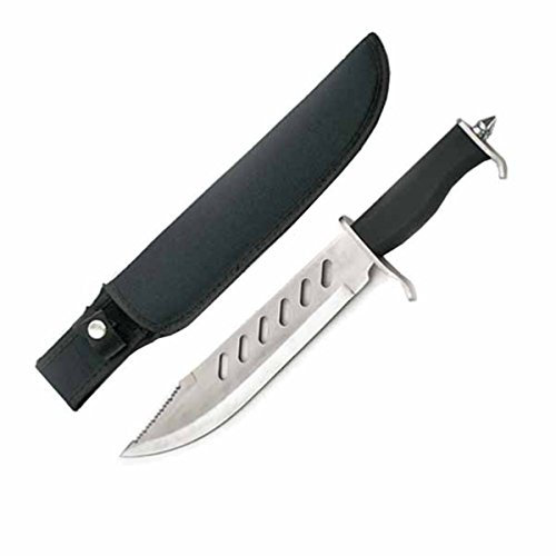Anglo Arms Jagdmesser Outdoormesser Bowiemesser 15 inkl. Etui und Gürtelhalter