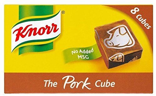 Knorr Stock Cubes Pork (8x10g) - Pack of 6 by Knorr