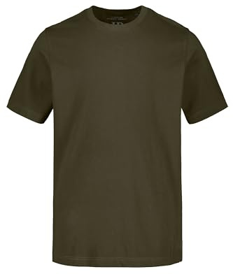JP 1880 Herren T-Shirt, Basic, Rundhals, Gekämmte Baumwolle T-Shirt (1er Pack)