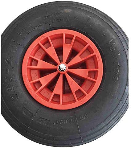Starco Ruota di Scorta Rosso 3,5x6 Ruota per Limex Carriola Carriola Giardino Carriola Edile Nuovo