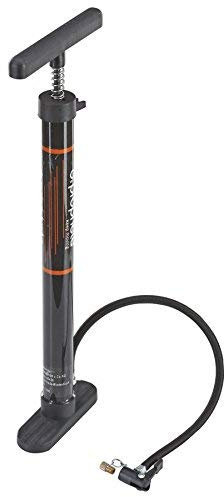 Prophete Fußpumpe mit Manometer, Uni, 0545, schwarz, 480 mm