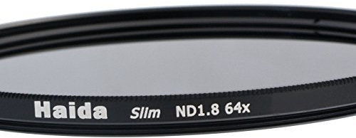 Slim Graufilter ND64-52mm + Pro Lens Cap mit Innengriff