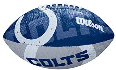 Wilson American Football NFL JR TEAM LOGO, Juniorgröße, Gummi