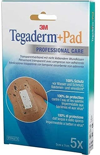 Tegaderm + Pad - Klebeverband, 5 x 7 cm, 5 Stück