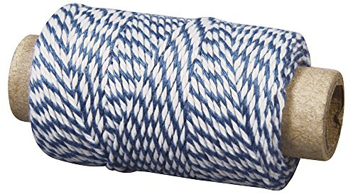 Rayher 55517376 Garn, 1mm ø, auf Rolle ca. 35m, SB-Btl 10g, royalblau