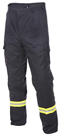 Novotex Bundhose HuPF Teil 2 - Reflex - Baumwolle - Feuerwehrhose - Feuerwehr Gr. 54