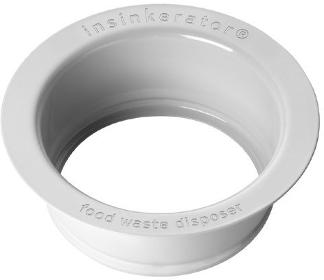 InSinkErator Sink Flange, White, FLG-WH