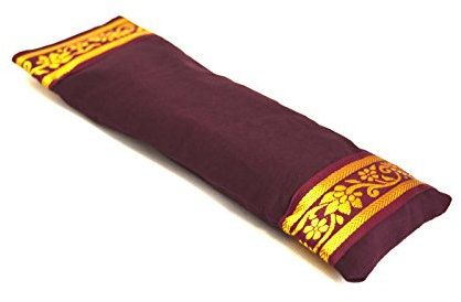 (Aubergine) - Eye pillow - flaxseed & lavender