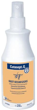 Cutasept G - 250 ml - Überkopfsprüflasche