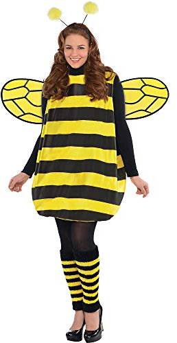 amscan 844989 Darling Bee Kostüm für Erwachsene Damen Kleidergröße 50-52