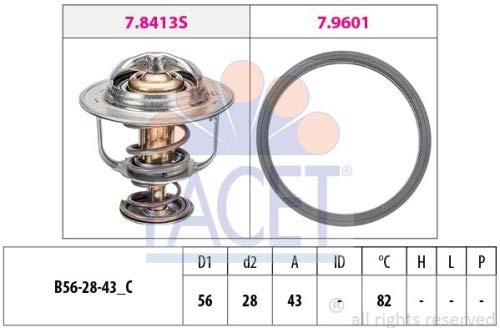 Facet 7.8640 Thermostat, Kⁿhlmittel