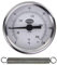 Brannan Ansteckbares Rohrthermometer - Heizkörper-Abgleichthermometer für Warmwasserrohre und Heizkörper