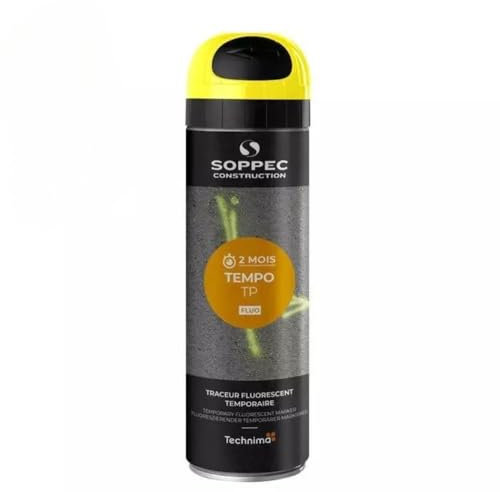 Soppec 141617O Tempo TP Traceur de Chantier, Jaune, TU EU