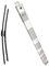 Original BMW evo Flachblatt Wischerblätter Scheibenwischer für BMW X5F15/X5MF85/X6F16/X6MF86