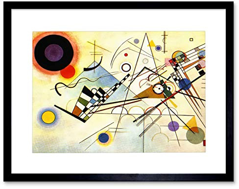 Wee Blue Coo Kandinsky Composition VIII Framed Wall Art Print