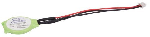 CS CMOS/Li-Ion Backup Battery 200 mAh/0.6 wh 3.0 V Suitable for DELL XPS 1318, XPS M1330, XPS M1340, Inspiron 1520, Inspiron 1521, Inspiron 1720, Inspiron 1721/Dell Replaces 23.22056.001 CB28