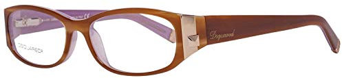 DSQUARED Mujer Dsquared2 Brillengestelle Dq5053 053 53 Monturas de gafas, Marrón (Braun), 55