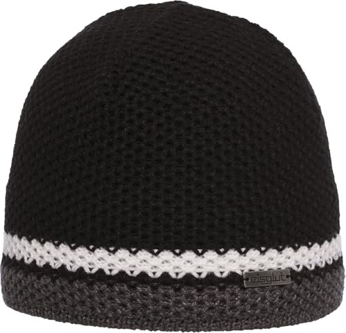 Eisglut Unisex – Erwachsene Frost Mütze, SCHWARZ, M/57-58cm