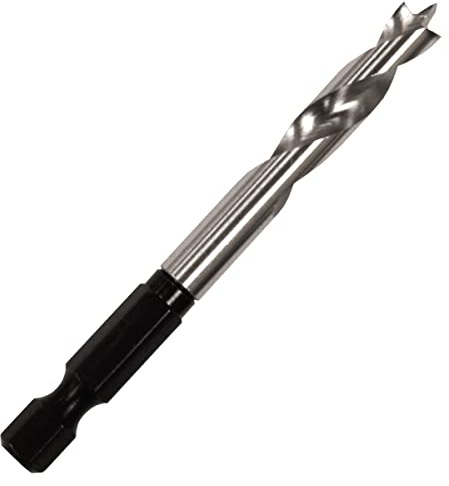 Kreg Shelf Pin Jig Drill Bit 1/4 Inch - Replacement for Pin Jig - Cabinet Drilling Tool - KMA3210