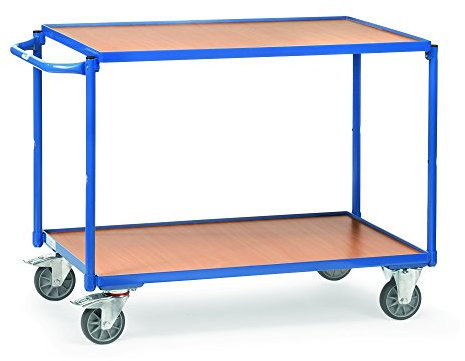 Fetra Transportgeräte mtpfg2940 Wagen Tablett seitlicher Tragegriff, 2 randlos 850 mm x 500 mm Plattform