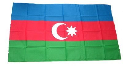 Flagge Fahne Aserbaidschan 30 x 45 cm FLAGGENMAE®