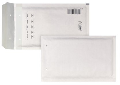 AirPro Luftpolstertasche Größe W11 (100x165mm) haftklebend weiß 80g FSC