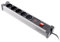 Bloc parafoudre 5x 16A avec interrupteur - Noir