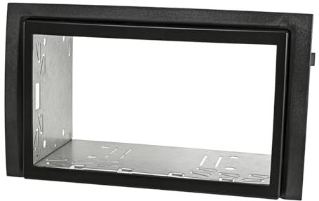 tomzz Audio 2450-018 Doppel DIN Radioblende Set kompatibel mit Skoda Fabia 6Y Facelift Bj.2003-2006 schwarz mit Einbaukit