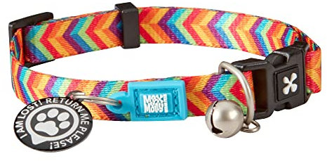 Max & Molly Urban Pets Smart ID Cat Collar - Summertime - 1 Size
