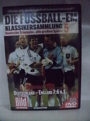 Die Fussball-EM ~ Klassikersammlung 5 ~ Deutsche Triumphe, alle grossen Spiele ~ Halbfinale 1996 ~ Deutschland-England 7:6 n. V.