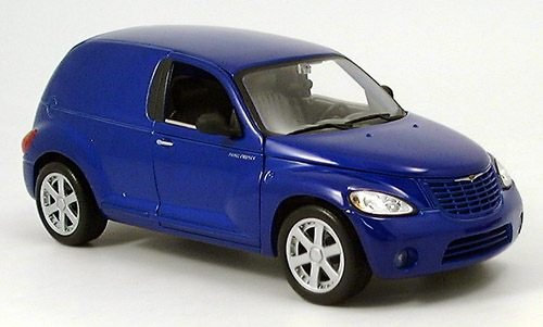 Chrysler Panel Cruiser, blau, Modellauto, Fertigmodell, Maisto 1:18
