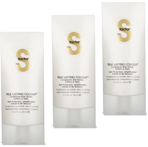 TIGI S FACTOR True Lasting Colour Conditioner 250ml (3 PIECES)