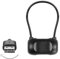 tizi Schlingel (Micro-USB, schwarz) – Micro-USB-Kabel zum Mitnehmen mit smartem tizi flip USB-Stecker (reversibel) und praktischem Clip