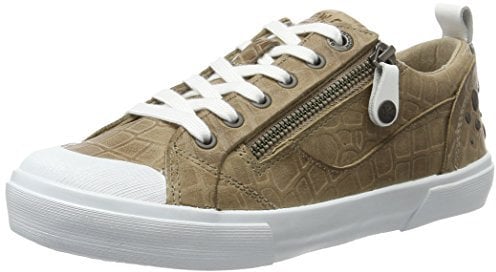 Yellow Cab Damen Strife W Sneakers, Beige (Dark Beige)