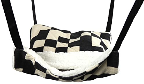Little Friends Fluffy Lined Recycled Eco Hammock With Pouch: Contemporary Shapes