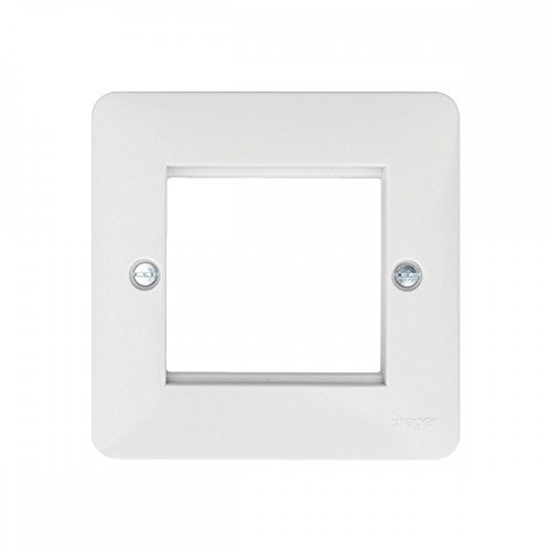 Hager Euro Media Plate 2 Modules