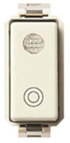Vimar Serie 8000 – Interruttore 1 Polo Contatto aperto 10 a simbolo Generico Hell 8000
