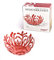 Alessi Obstschale, Stahl, rot, 3 x 27 x 16 cm