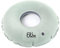 66fit Aufblasbares rundes Kissen, grau, 46 cm