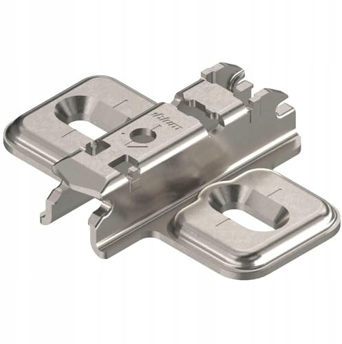 BLUM Clip top Cruciform Mounting Plate Hospa Screws/Spacing 3mm / Nickel Plated - 173L6130