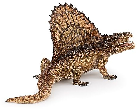 Realistic Dimetrodon Dinosaur Figurine, Dinosaurs Collection, Kids Ages 3+ | Educational play about a sail-backed reptile | hand-painted | a piece to collect | an original gift for girls and boys
